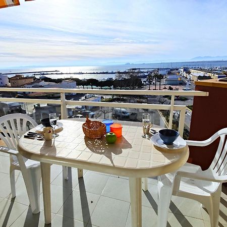 2166 Rocmar 1 4-C, Excelente Situacion Frente Al Puerto Pesquero Y Con Vista A La Bahia. Gran Terraza. Gran Parking Publico Delante. - Es-258-30 Daire Roses Dış mekan fotoğraf